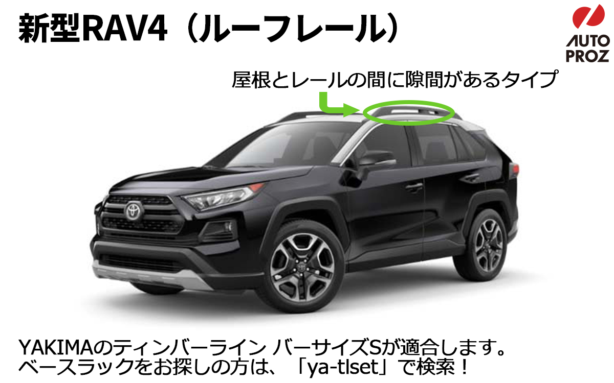 新型RAV4用ベースラックについて | 商品情報 | ブログ | オートプロズ | YAKIMA