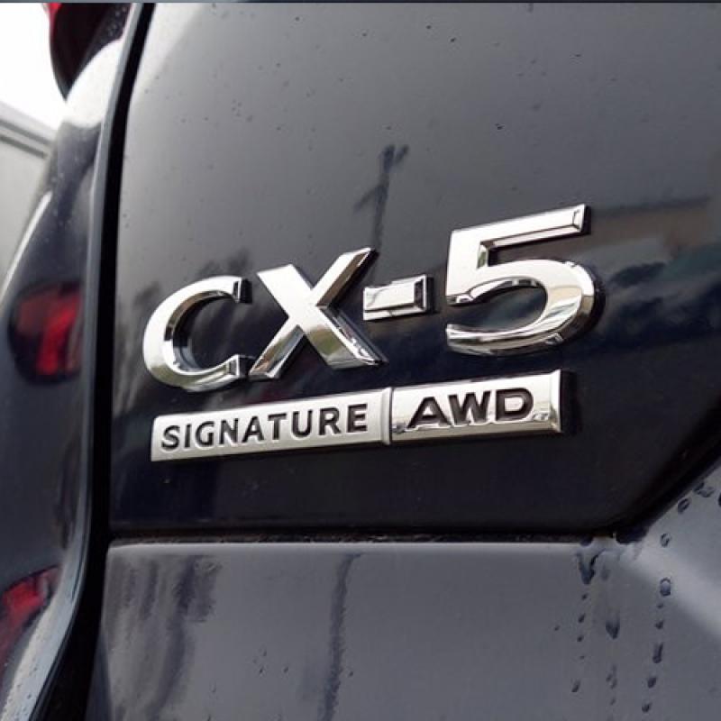 CX-5 「SIGNATURE モデル」リアエンブレム | 商品情報 | ブログ